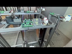 SS304 เครื่องยืดลายนิ้วมือ การจัดการการเข้า เครื่องยืดลายยืดลายกระจก