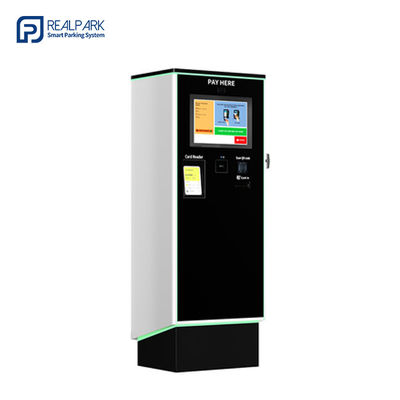 เครื่องชําระเงินที่จอดรถแบบไม่มีเงินสด NFC Card QR Code เครื่องชําระเงินอัตโนมัติ