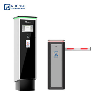 เครื่องแจกตั๋วจอดรถสมาชิก LPR พร้อมเครื่องอ่านบัตร