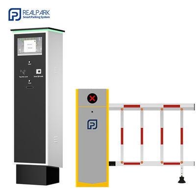คิออสค์ตั๋วจอดรถแบบ Self-Service พร้อม QR Code และ LCD สําหรับการจัดการจอดรถ